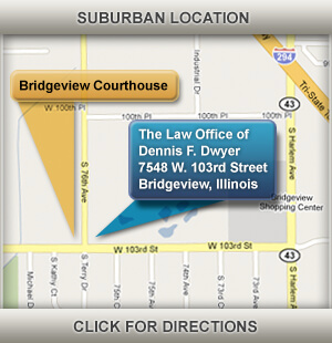Location of The Law Office of Dennis F. Dwyer - Leading Criminal & DUI Defense